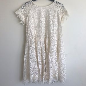 Lace Free People Mini Dress
